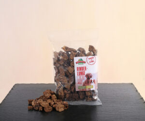 Landkost Rinderlunge Mini-Trainers, 100 g (Beutel)