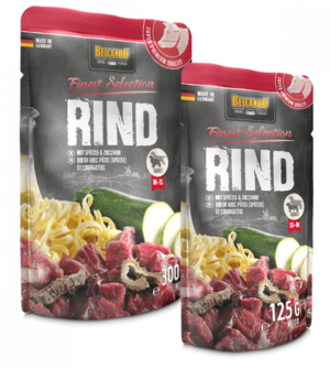 BELCANDO® Rind und Spätzle mit Zucchini