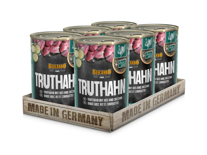 BELCANDO® Truthahn m. Reis u. Zucchini – Bild 2