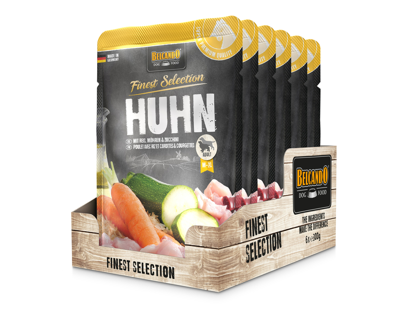 BELCANDO® Huhn und Reis m. Zucchini und Möhren – Bild 3