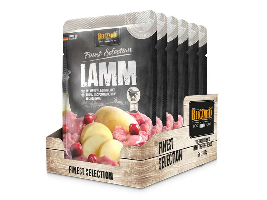 BELCANDO® Lamm und Kartoffel m. Cranberries – Bild 3