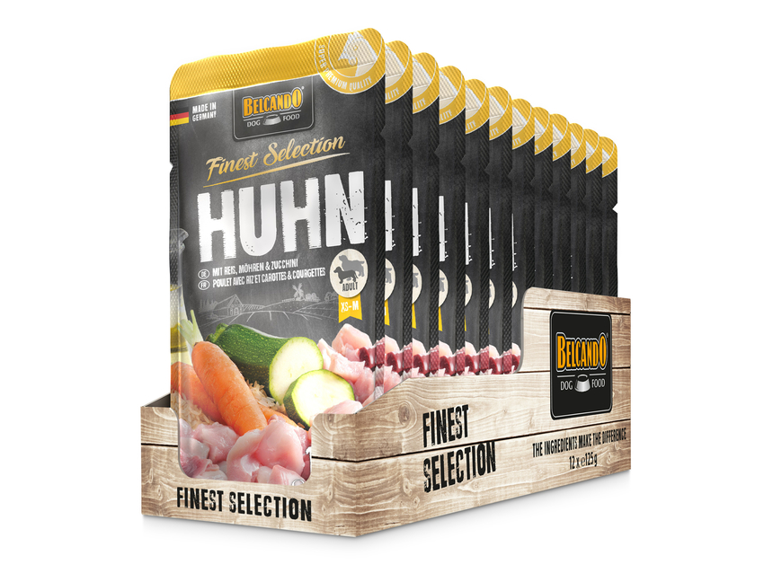 BELCANDO® Huhn und Reis m. Zucchini und Möhren – Bild 2