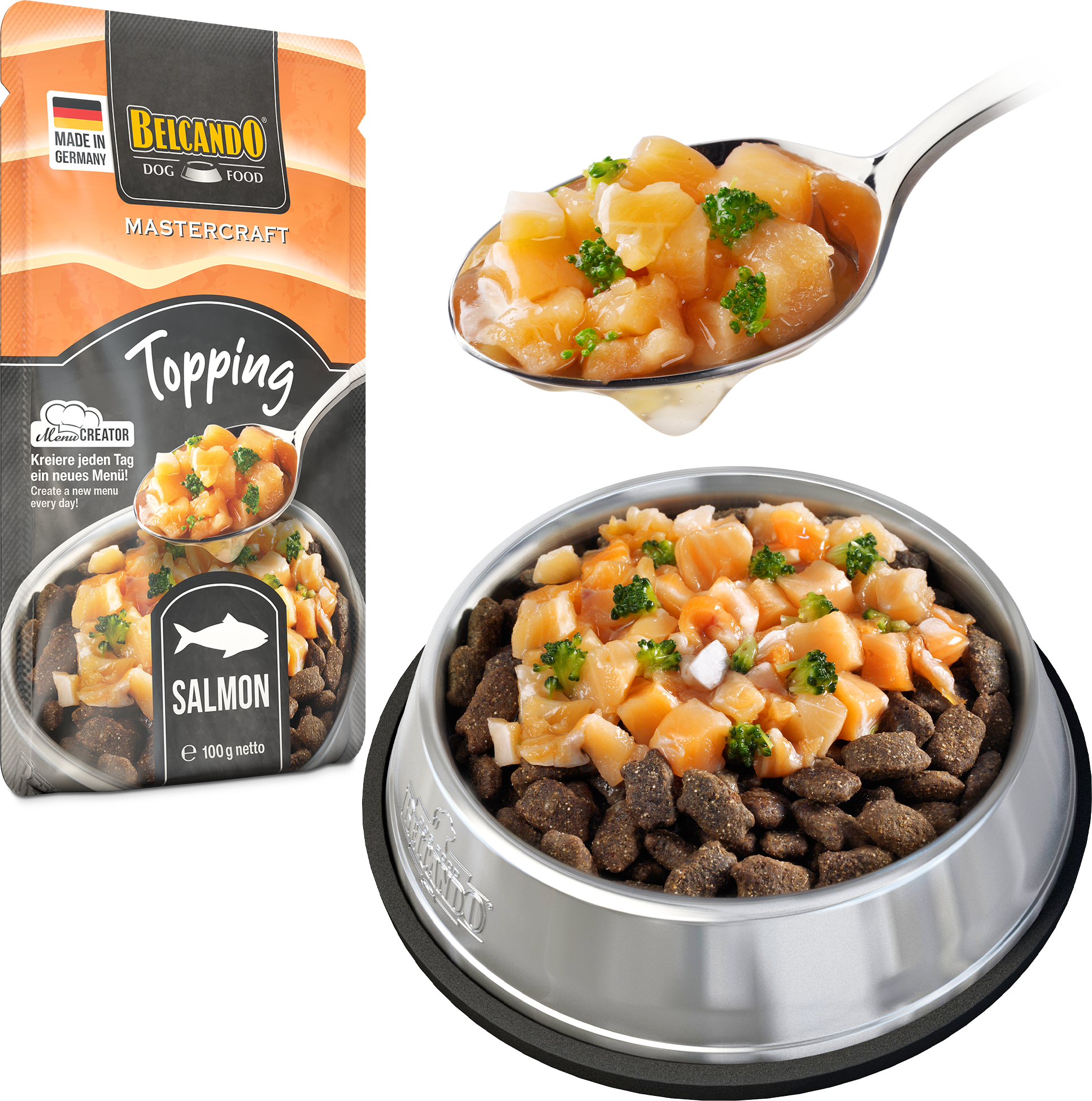 BELCANDO® MASTERCRAFT Topping Salmon 100 g – Bild 2