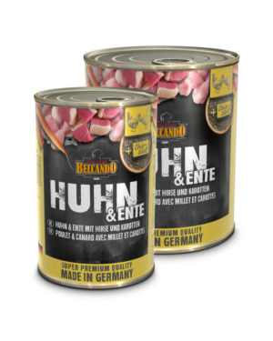 BELCANDO® Huhn und Ente m. Hirse u. Karotten