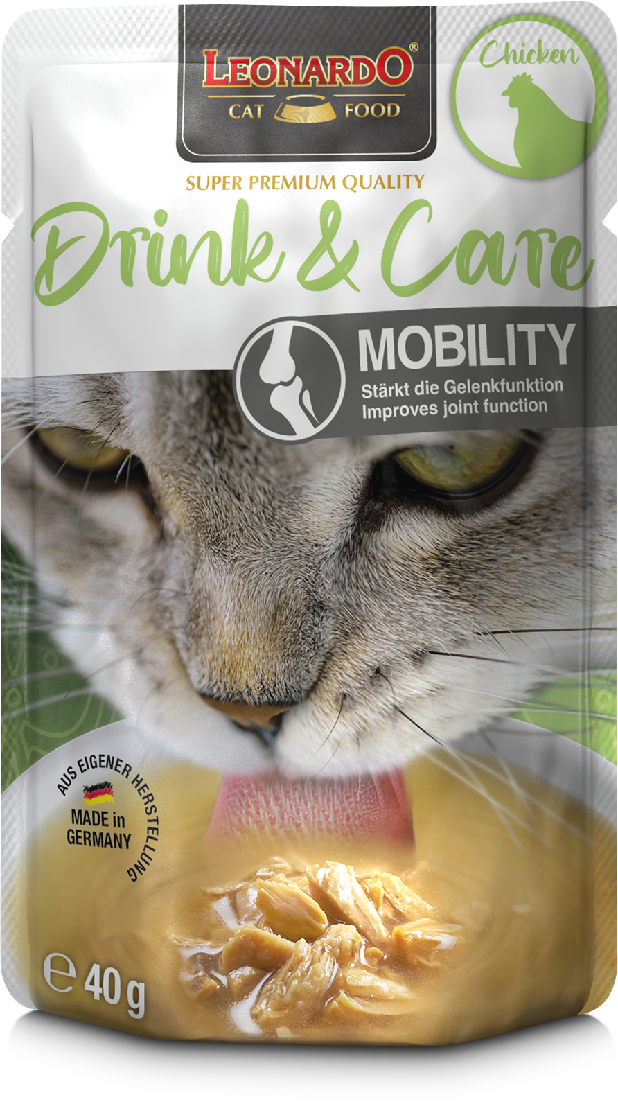 Leonardo® Drink & Care Mobility Chicken, 40 g