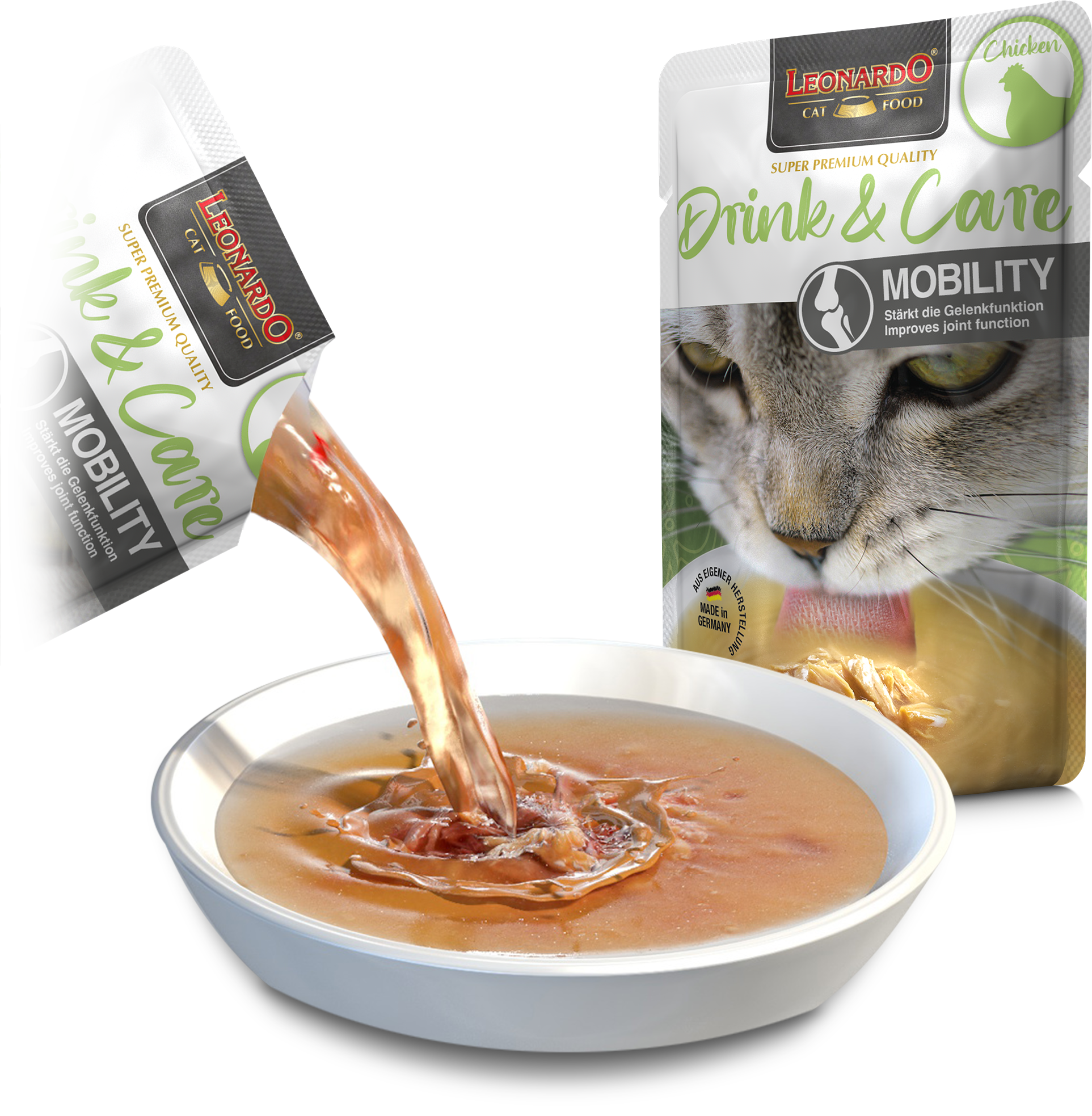 Leonardo® Drink & Care Mobility Chicken, 40 g – Bild 2