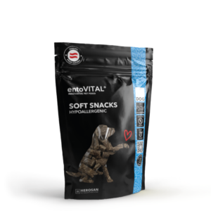 entoVITAL DOG soft snacks hypoallergenic, 100 g